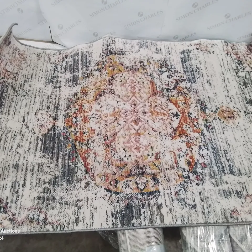 BRAND NEW PACO HOME MULTICOLOURED HERBETE 80X150CM RUG