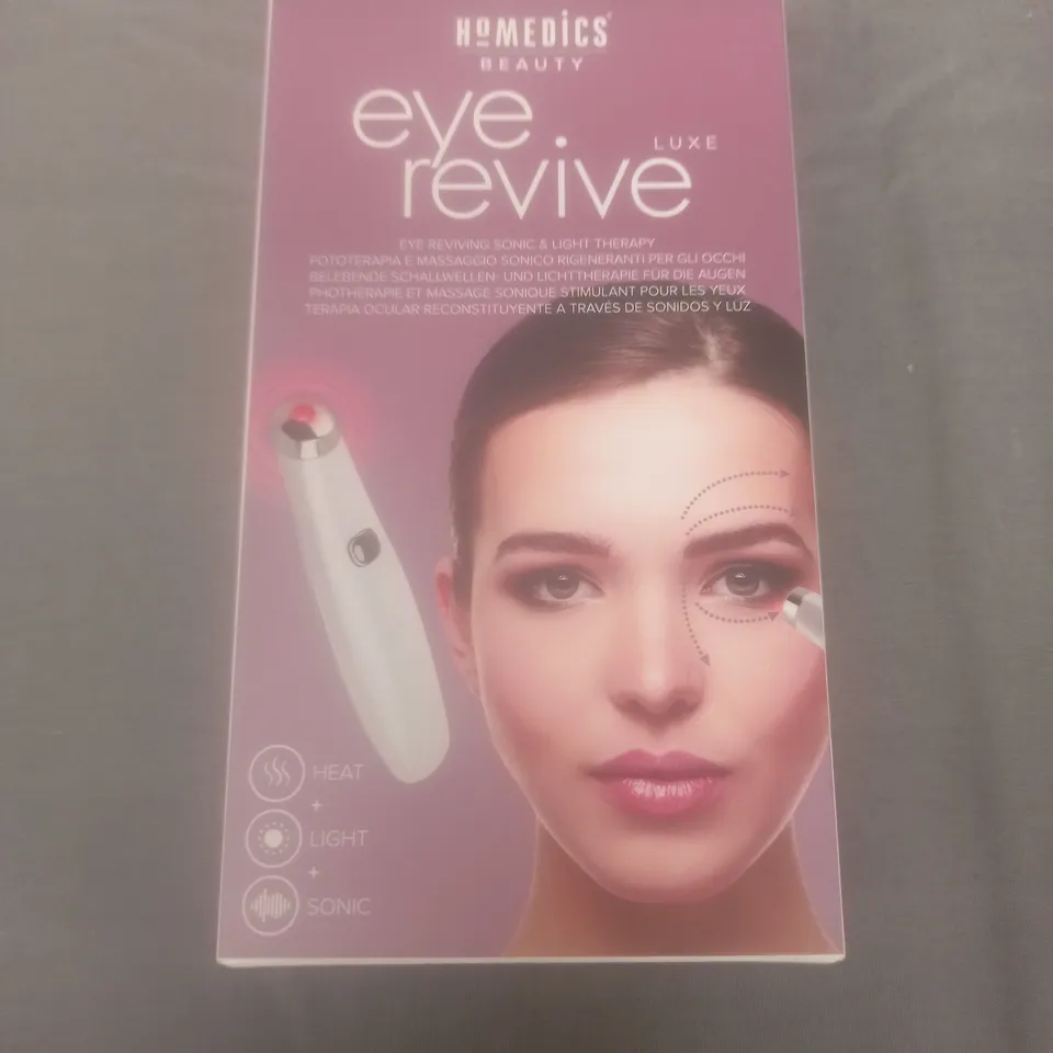 BOXED HOMEDICS BEAUTY EYE REVIVE LUXE