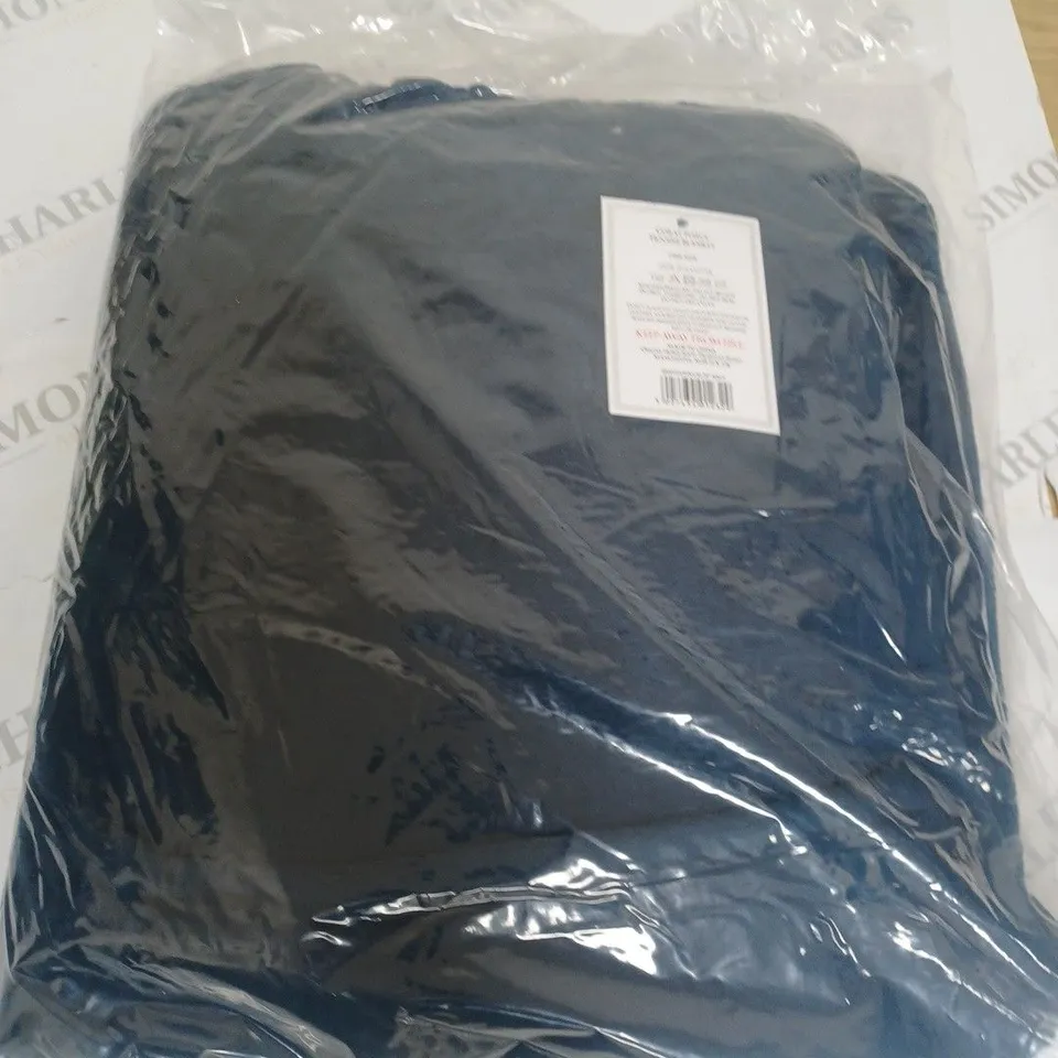 CORAL FLEECE HOODIE BLANKET 