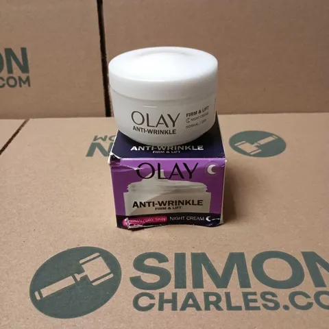 OLAY ANTI-WRINKLE NIGHT CREAM – FIRM & LIFT (NORMAL/DRY SKIN) 50ML