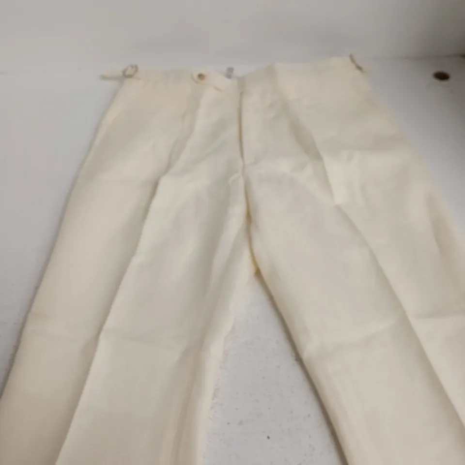 NATALINO LINEN TROUSERS – UK 8 (EU 36) – MADE IN PORTUGAL