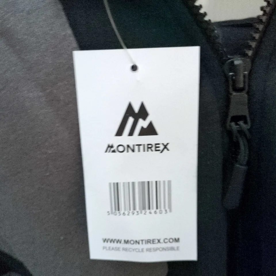 MONTIREX JACKET – BLACK & GREY, SIZE M