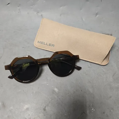 MELLER HASAN BROWN OLIVE SUNGLASSES