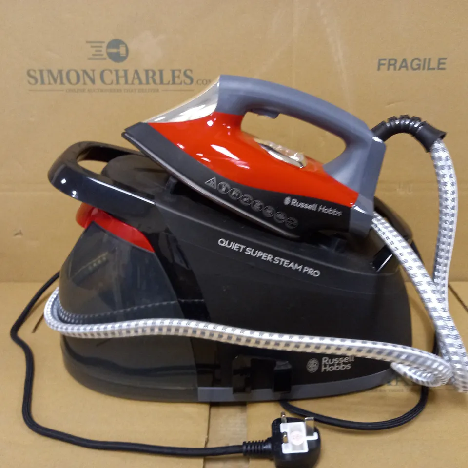 RUSSELL HOBBS QUIET SUPER STEAM PRO IRON