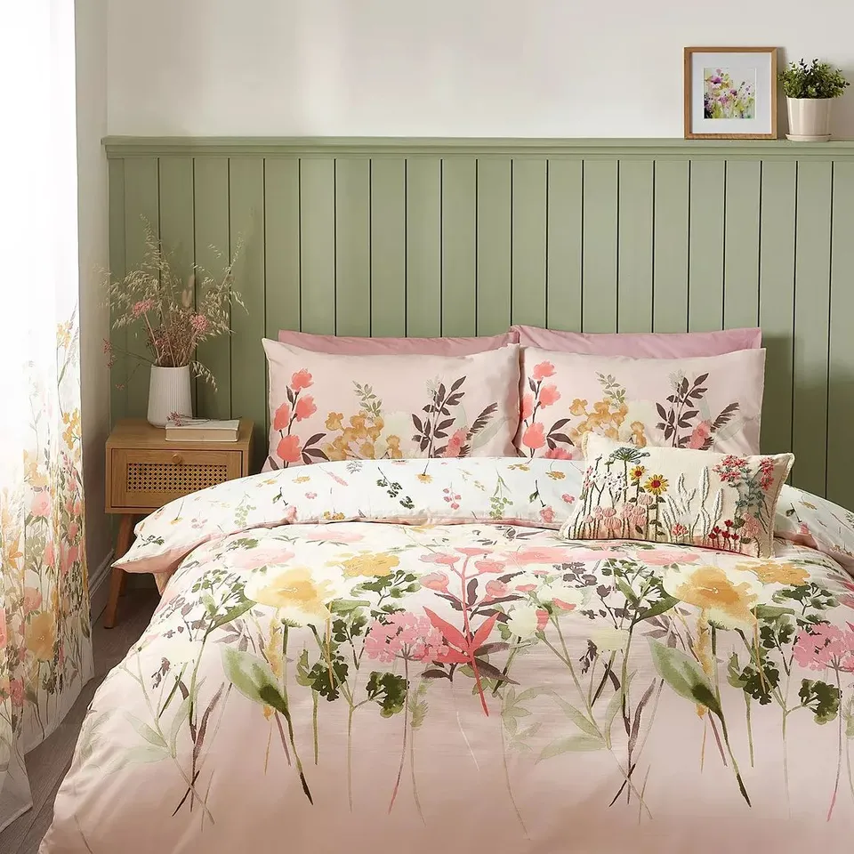 CATHERINE LANSFIELD COUNTRYSIDE FLORAL DUVET COVER SET - KING SIZE