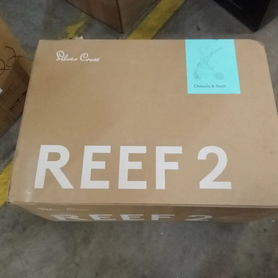 BOXED SILVER CROSS REEF 2 CHASSIS & SEAT - MOCHA