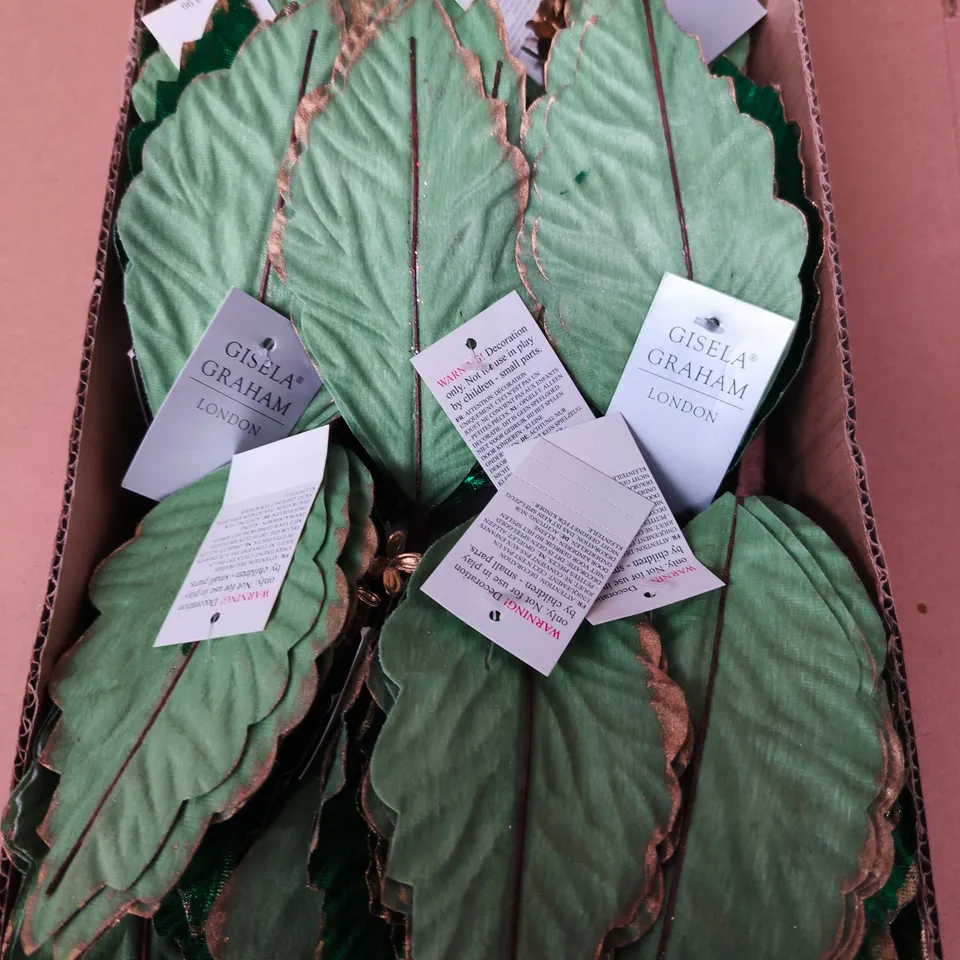 APPROXIMATELY 24 GISELA GRAHAM LONDON ARTIFICIAL LEAF STEMS
