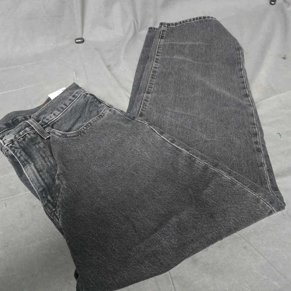 LEVI'S 578 BAGGY JEANS - BLACK DENIM, W30/L32 