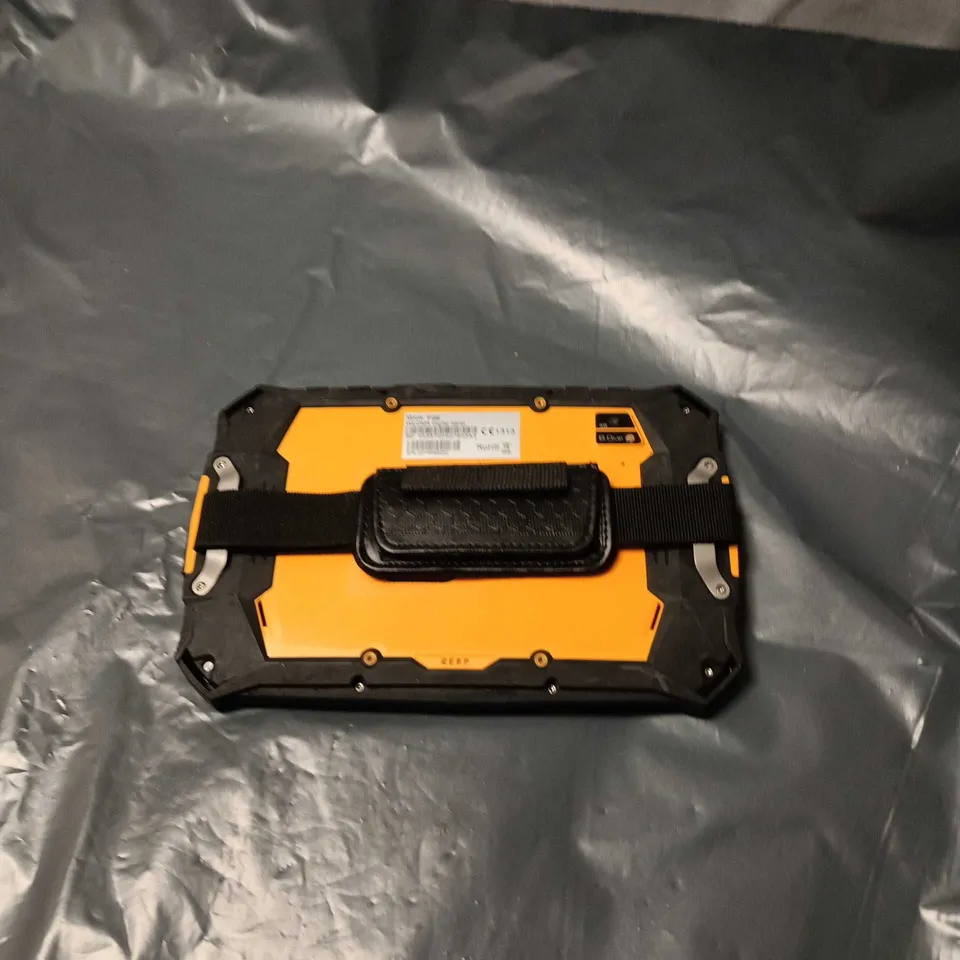 AWC RUGGED TABLET IN ORANGE/BLACK PROTECTIVE CASE WITH HAND STRAP 