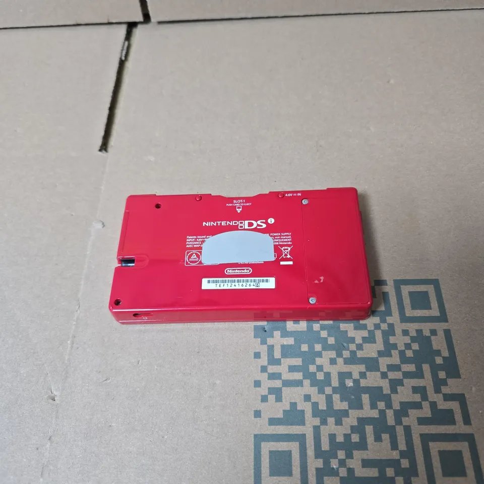 NINTENDO DS RED UNBOXED