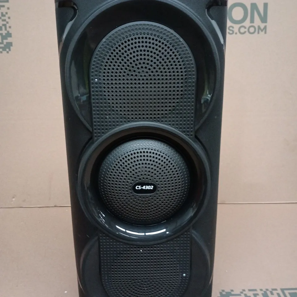 CS-4302 PORTABLE SPEAKER – BLACK