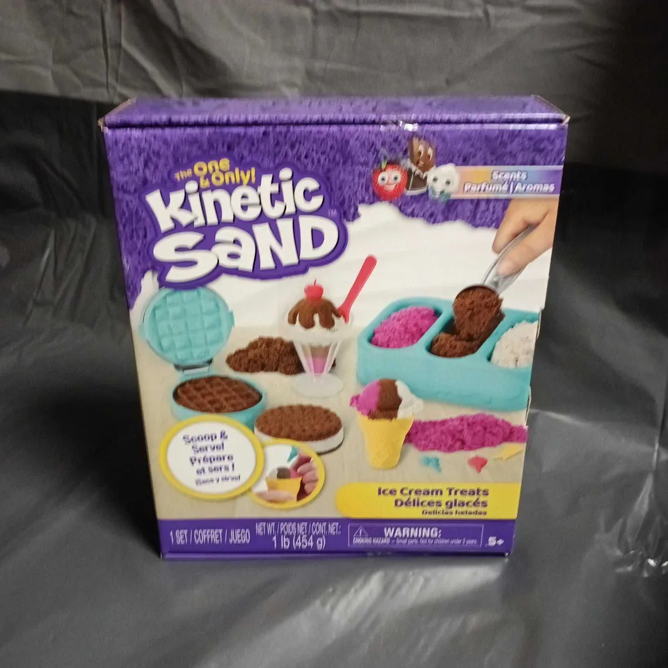 SEALED KINETIC SAND ICE CREAM TREATS SET