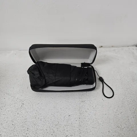 COPULAN COMPACT UMBRELLA – BLACK WITH ZIP CARRY CASE & INSTRUCTION MANUAL