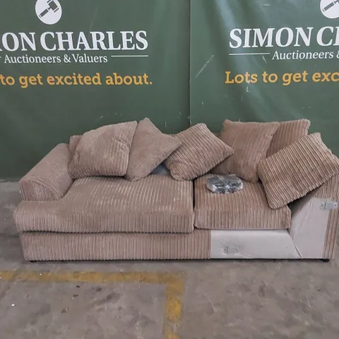 DESIGNER CORNER SOFA PART WITH CUSHIONS