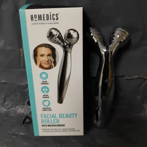 BOXED HOMEDICS FACIAL BEAUTY ROLLER