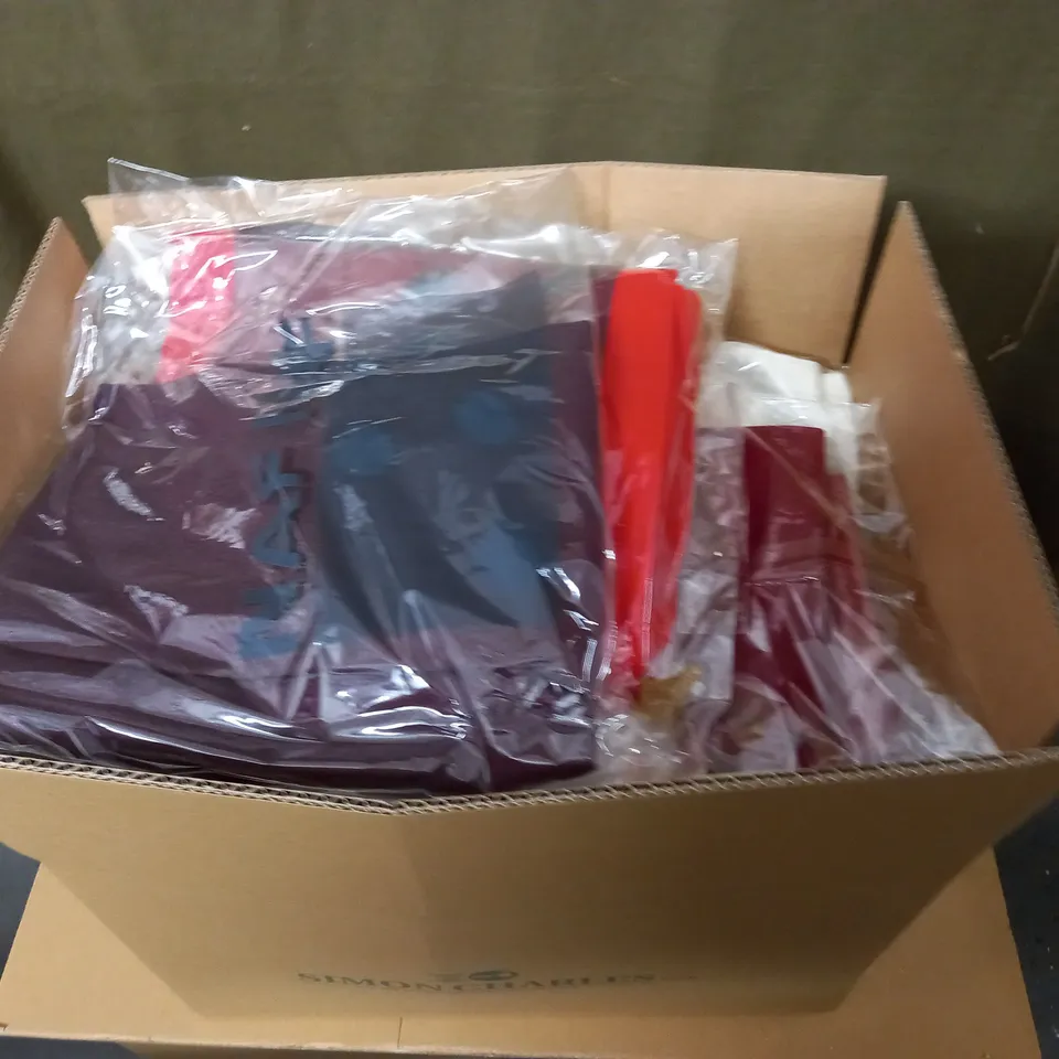 LARGE QUANTITY OF ASSORTED BAGGED NAF NAF CLOTHING ITEMS IN VARIOUS SIZES