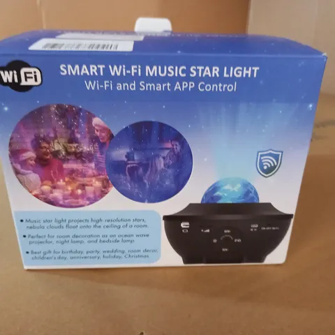 BOXED SMART WI-FI MUSIC STAR LIGHT