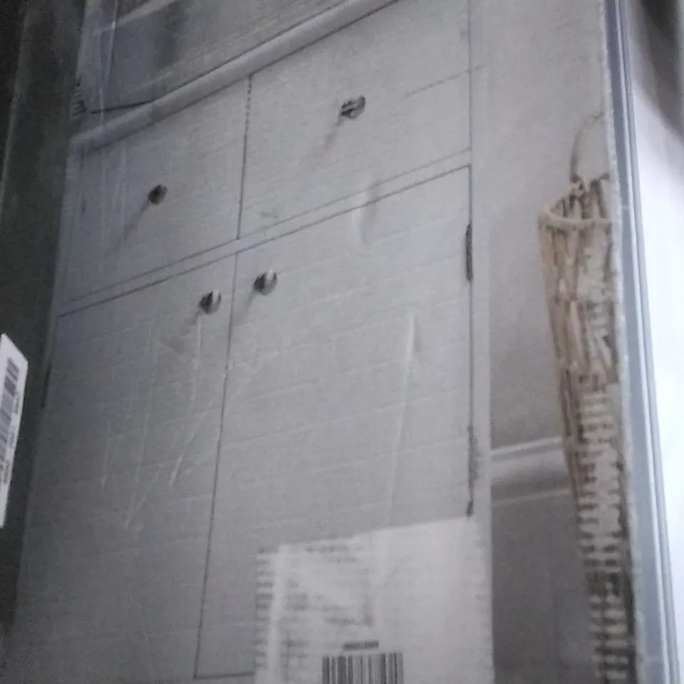 BOXED MONTREAL UNDER SINK UNIT NICKEL