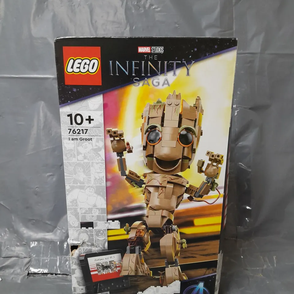 BOXED LEGO THE INFINITY SAGA I AM GROOT 76217 RRP £44.99