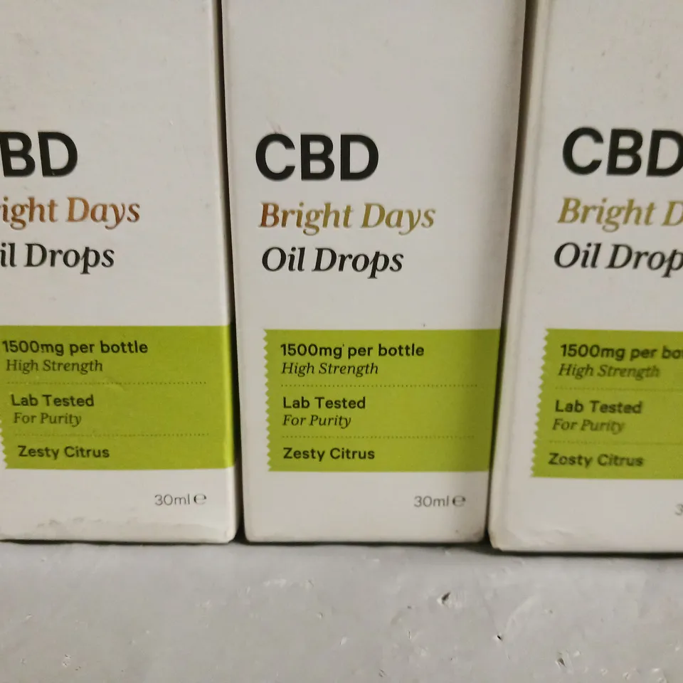 LOT OF 6 CANNARAY CBD ITEMS TO INCLUDE NIGHT TIME & BRIGHT DAY OIL DROPS - VARIOUS STRENGTHS