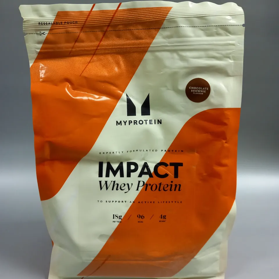 SEALED MY PROTEIN IMPACT WHEY PROTEIN - 1KG CHOCOLATE BROWNIE 