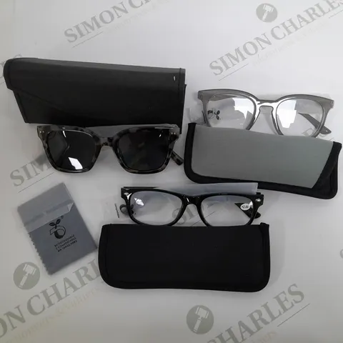 HUMMINGBIRD SUNGLASSES AND READING GLASSES GREY MIX 2