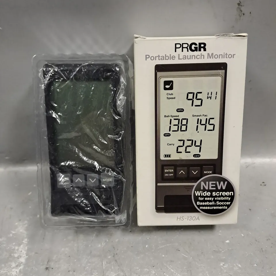 BOXED PRGR PORTABLE LAUNCH MONITOR 