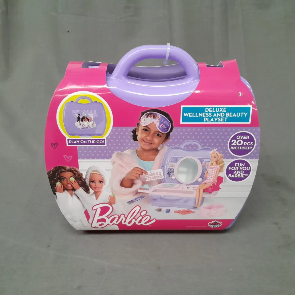 BARBIE DELUXE WELLNESS AND BEAUTY PLAYSET