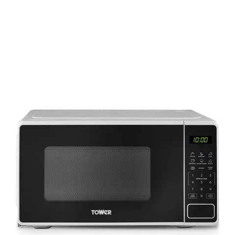 BOXED TOWER 20L 800W DIGITAL MICROWAVE  - WHITE 