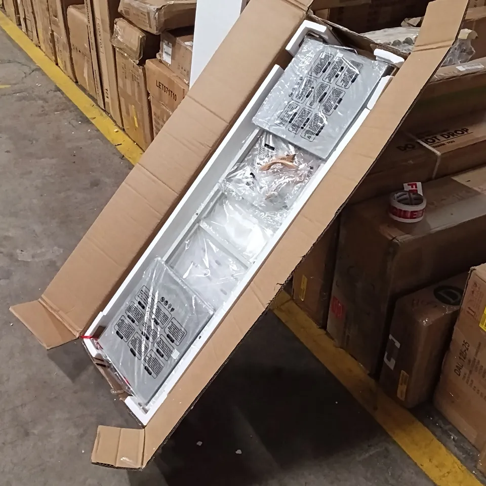 BOXED MESH SHELVING UNIT - WHITE/GREY (1 BOX)