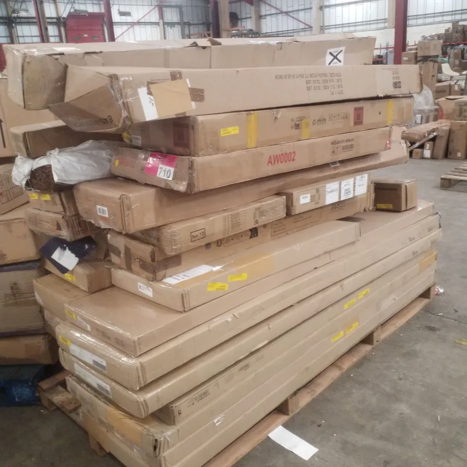PALLET CONTAINING ASSORTED FLATPACK FURNITURE PARTS