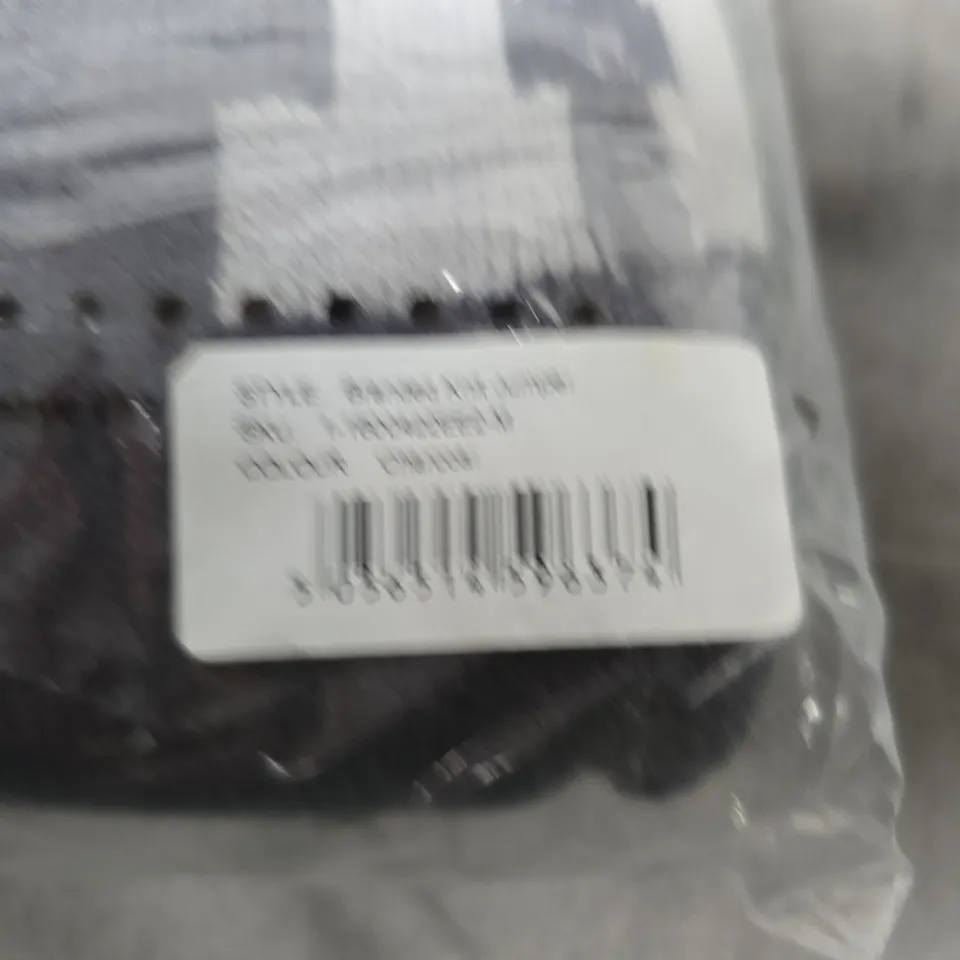 BAGGED TALA BRANDED KNIT JUMPER – CHARCOAL, SIZE M