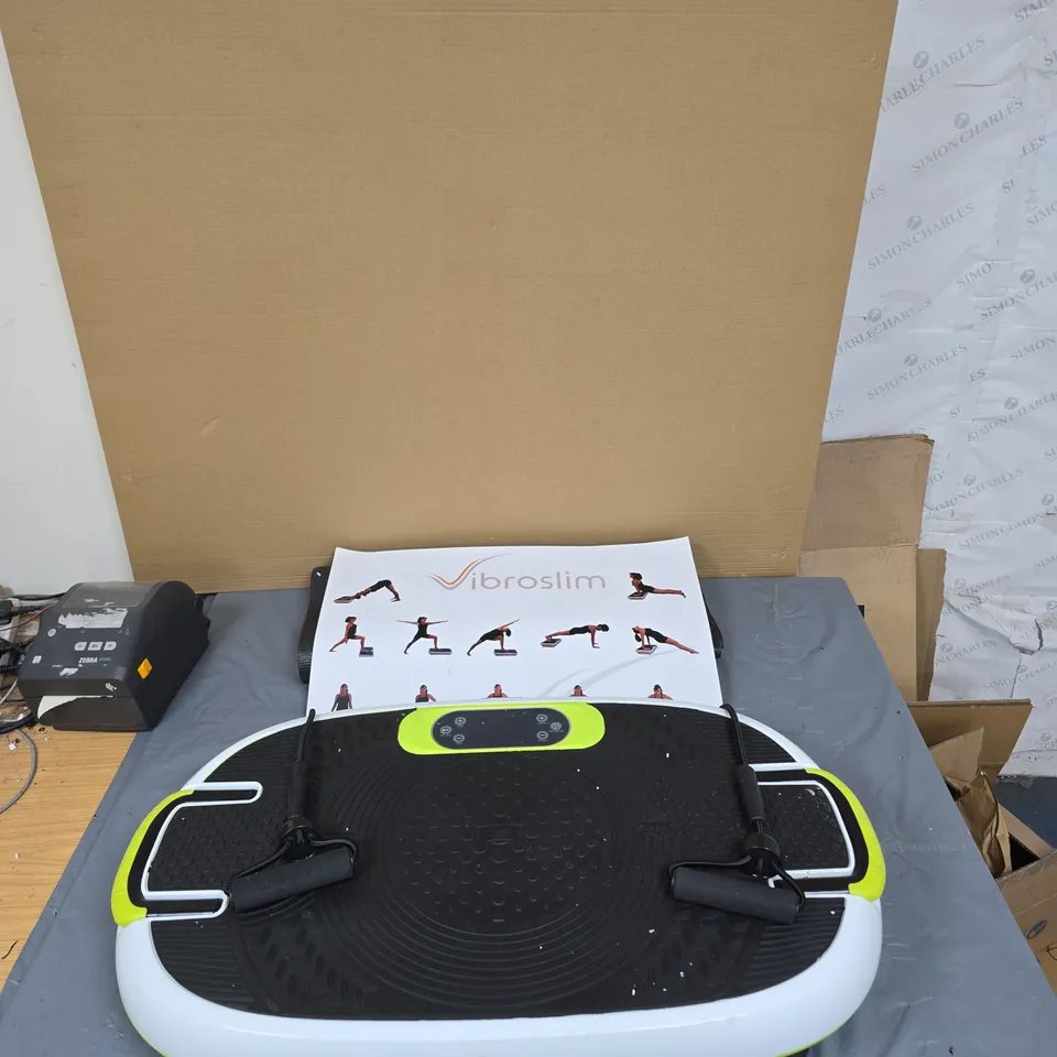 VIBROSLIM VIBRO PLATE EXERCISE MACHINE WITH REMOTE
