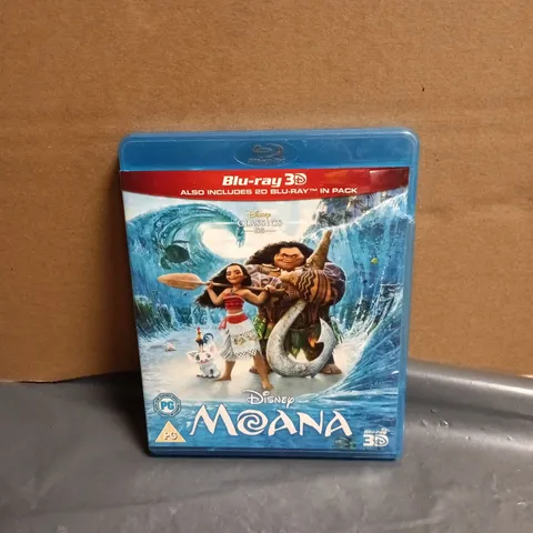 DISNEY MOANA BLU-RAY 3D WITH 2D BLU-RAY IN PACK (DISNEY)