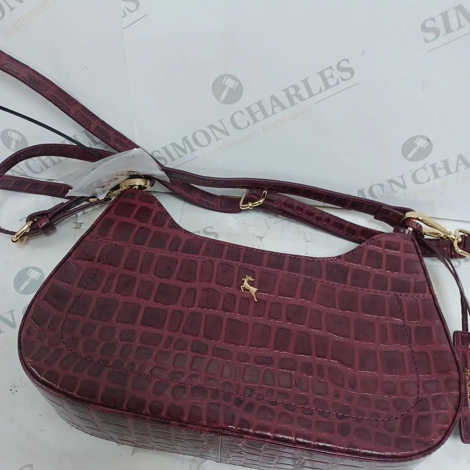 ASHWOOD PURPLE SCALE BAG