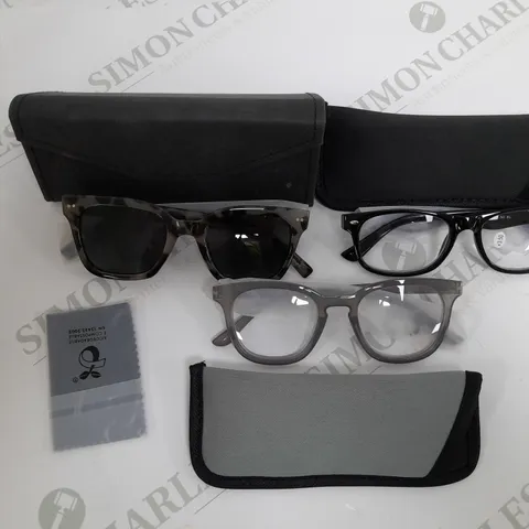 BOXED HUMMINGBIRD POLARISED SUNGLASSES & READER 3PC SET