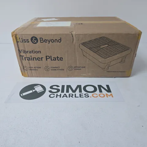 BLISS & BEYOND VIBRATION TRAINER PLATE – BOXED