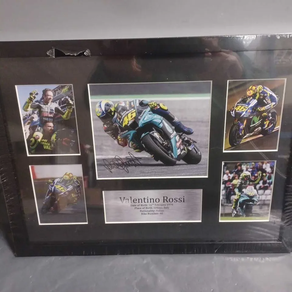 VALENTINE ROSSI FRAMED WALL ART - APPROX 44X33CM