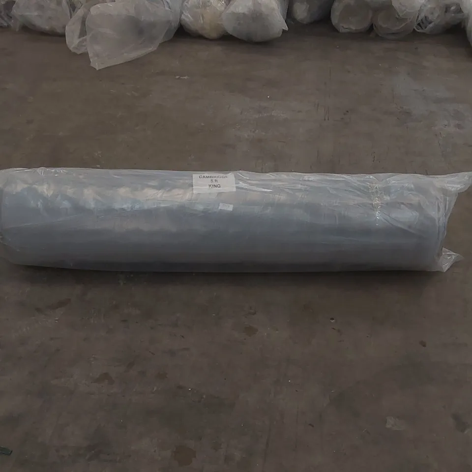 BRAND NEW BAGGED AND ROLLED CAMBRIDGE MATTRESS - 5FT KING SIZE