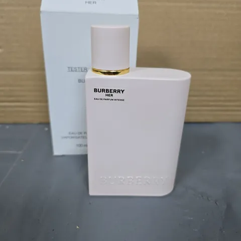 BURBERRY HER EAU DE PARFUM INTENSE - 100 ML TESTER, BOXED