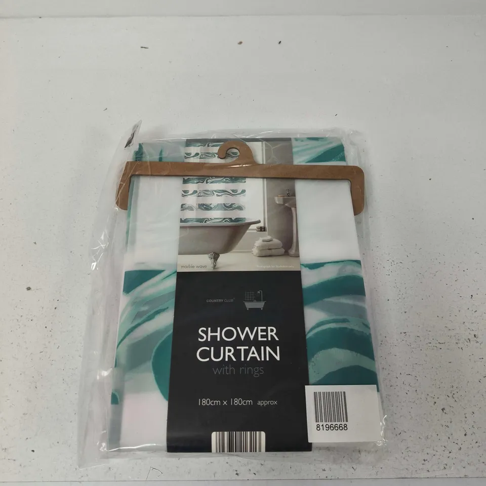 LARGE QUANTITY OF SHOWER CURTAINS