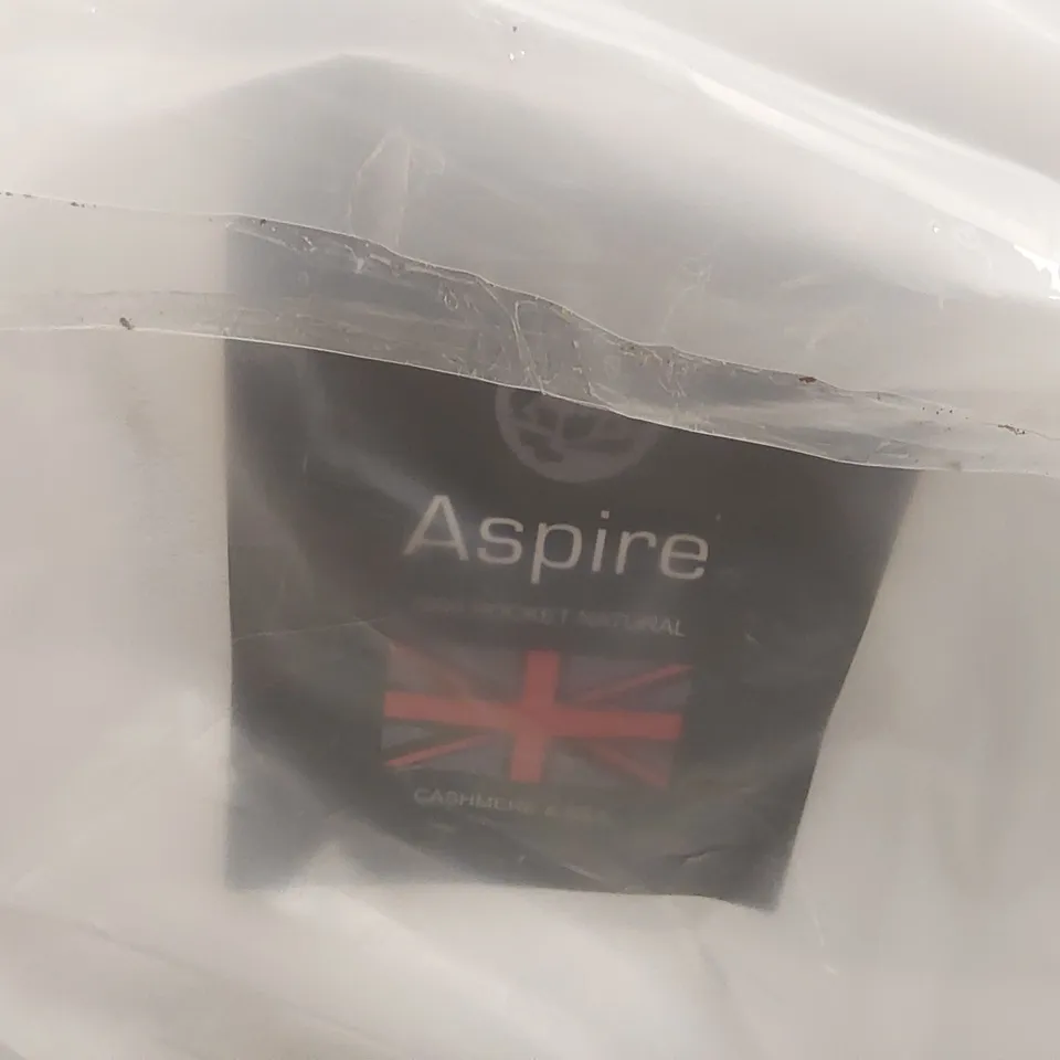 QUALITY BAGGED ASPIRE CASHMERE & SILK 7000 POCKET NATURAL 6' SUPERKING MATTRESS