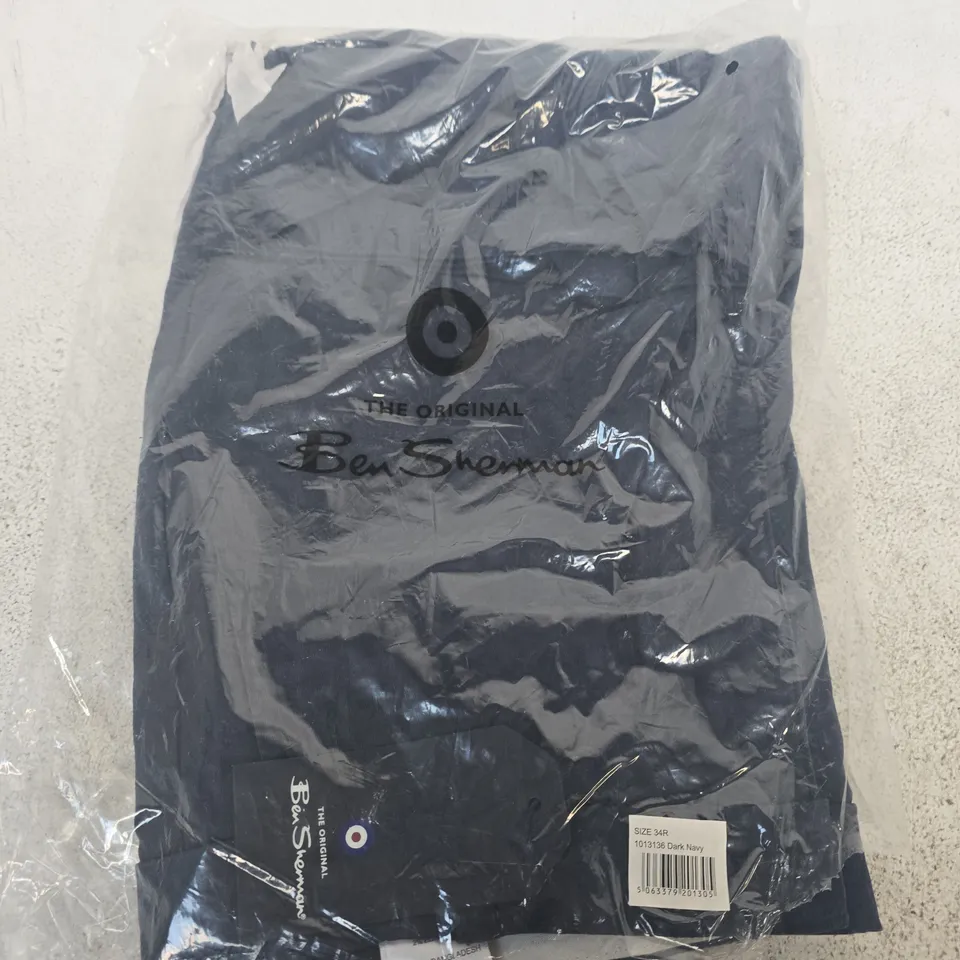 BAGGED BEN SHERMAN TROUSERS - SIZE W34R