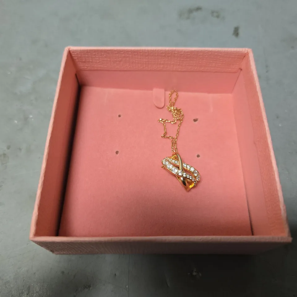 BOXED SWAROVSKI HYERBOLA NECKLACE 