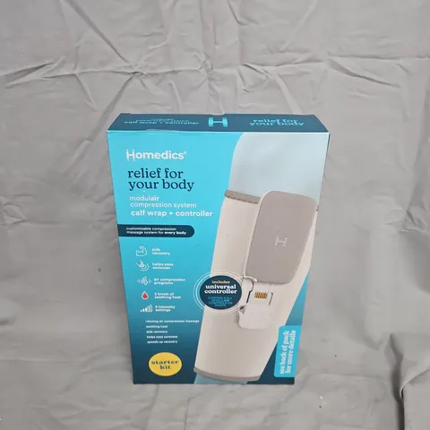 HOMEDICS MODULAIR CALF WRAP & CONTROLLER - BOXED (STARTER KIT) SR-CMXC10HBND