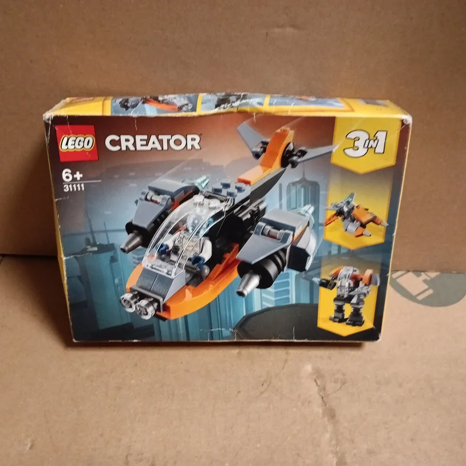 LEGO CREATOR 3-IN-1 SET 31111 – ORANGE/GREY AIRCRAFT