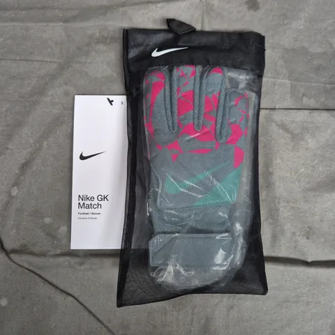 NIKE GK MATCH FOOTBALL GOALKEEPER GLOVES – PAIR (YOUTH)
