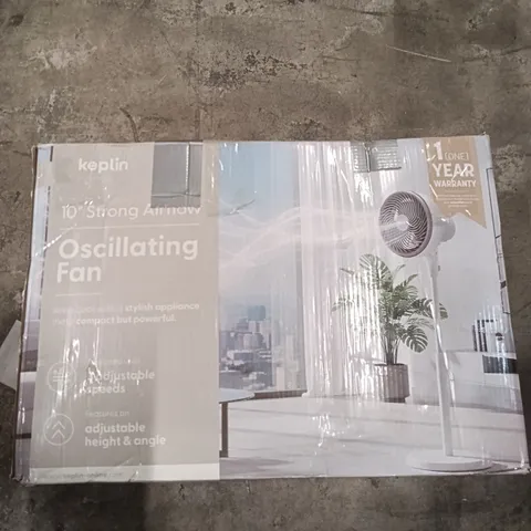BOXED OSCILLATING FAN 10"