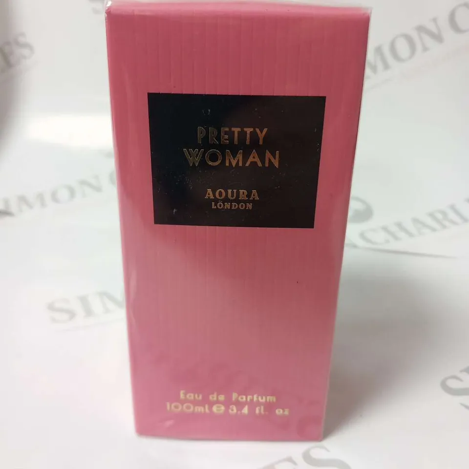 BOXED AND SEALED PRETTY WOMEN AOURA LONDON EAU DE PARFUM 100ML