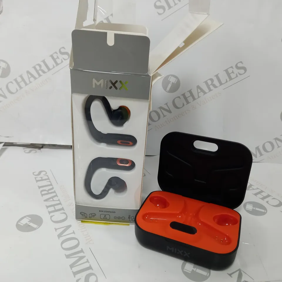 BOXED MIXX STREAMBUDS SPORTS CHARGE OVER EAR FLEXIBLE EARBUDS
